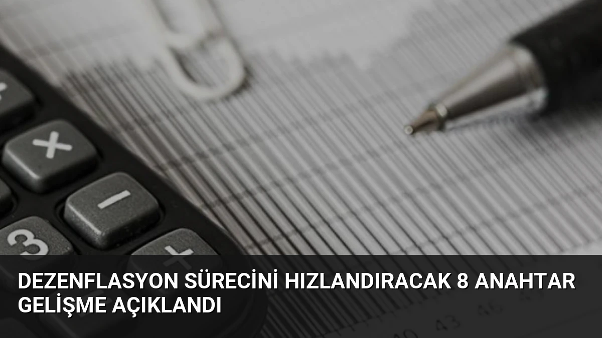 Dezenflasyon Sürecini Hızlandıracak 8 Anahtar Gelişme Açıklandı