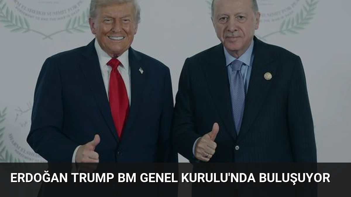 Erdoğan Trump BM Genel Kurulu’nda Buluşuyor