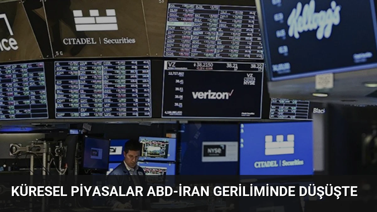 Küresel Piyasalar ABD-İran Geriliminde Düşüşte