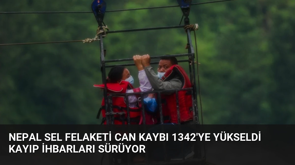 Nepal Sel Felaketi Can Kaybı 1342’ye Yükseldi Kayıp İhbarları Sürüyor