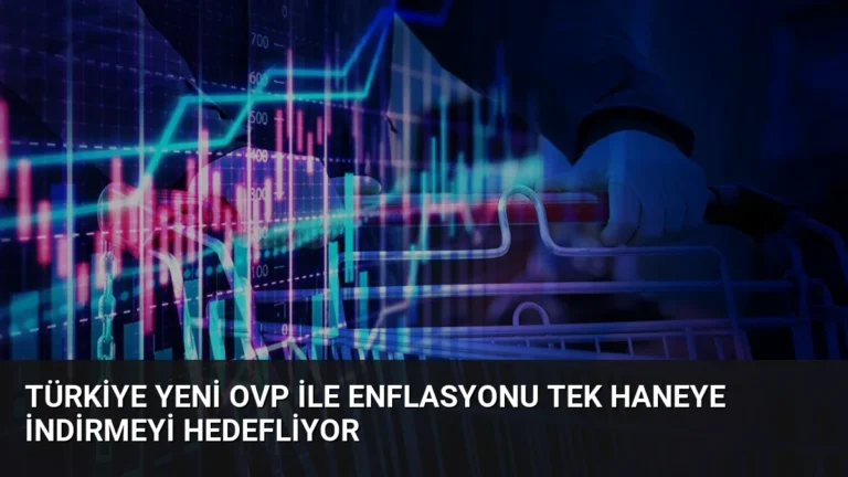Türkiye Yeni OVP ile Enflasyonu Tek Haneye İndirmeyi Hedefliyor