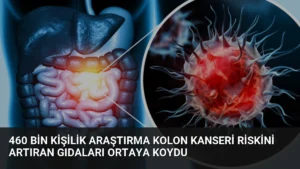 460 Bin Kişilik Araştırma Kolon Kanseri Riskini Artıran Gıdaları Ortaya Koydu