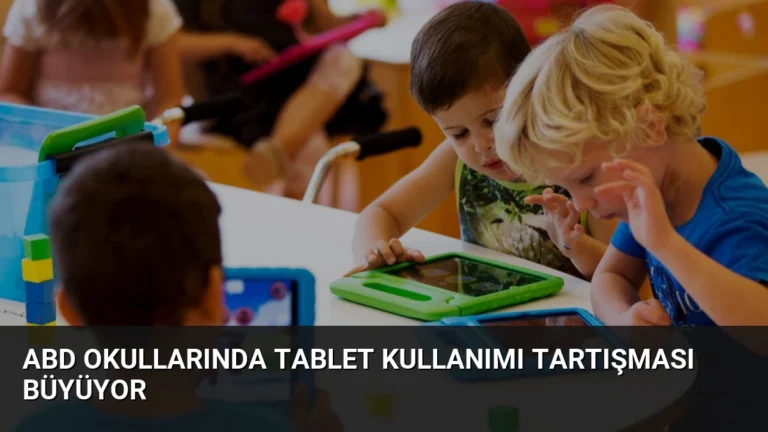 ABD Okullarında Tablet Kullanımı Tartışması Büyüyor