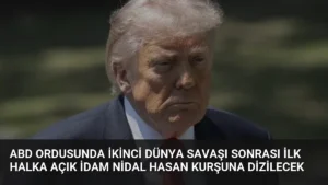 ABD Ordusunda İkinci Dünya Savaşı Sonrası İlk Halka Açık İdam Nidal Hasan Kurşuna Dizilecek
