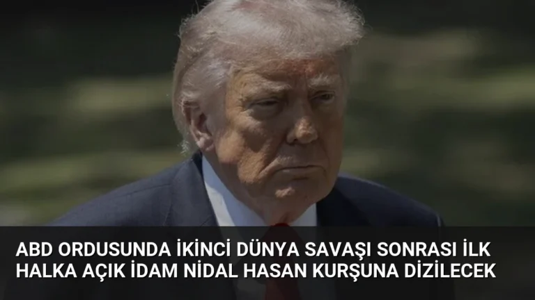 ABD Ordusunda İkinci Dünya Savaşı Sonrası İlk Halka Açık İdam Nidal Hasan Kurşuna Dizilecek