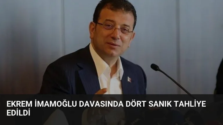Ekrem İmamoğlu Davasında Dört Sanık Tahliye Edildi
