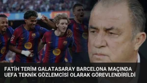 Fatih Terim Galatasaray Barcelona Maçında UEFA Teknik Gözlemcisi Olarak Görevlendirildi