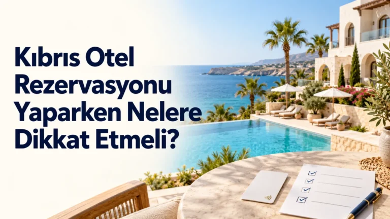 Kıbrıs Otel Rezervasyonu Yaparken Nelere Dikkat Etmeli?