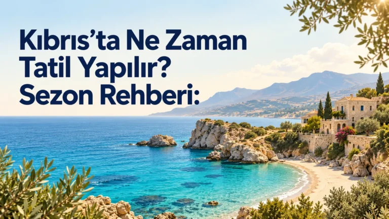 Kıbrıs’ta Ne Zaman Tatil Yapılır? Sezon Rehberi