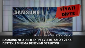 Samsung Neo QLED 8K TV Evlere Yapay Zeka Destekli Sinema Deneyimi Getiriyor