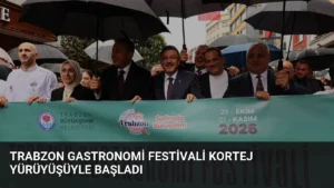 Trabzon Gastronomi Festivali Kortej Yürüyüşüyle Başladı