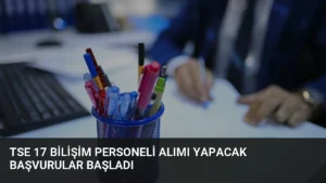 TSE 17 Bilişim Personeli Alımı Yapacak Başvurular Başladı