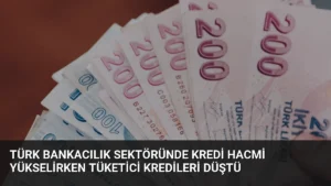 Türk Bankacılık Sektöründe Kredi Hacmi Yükselirken Tüketici Kredileri Düştü