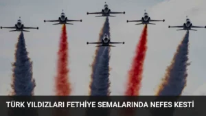 Türk Yıldızları Fethiye Semalarında Nefes Kesti
