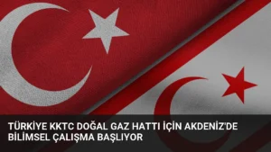 Türkiye KKTC Doğal Gaz Hattı İçin Akdeniz’de Bilimsel Çalışma Başlıyor