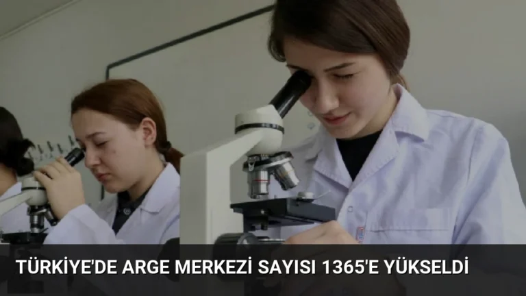 Türkiye’de ARGE Merkezi Sayısı 1365’e Yükseldi