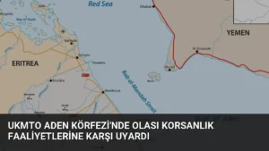 UKMTO Aden Körfezi’nde Olası Korsanlık Faaliyetlerine Karşı Uyardı