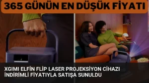XGIMI Elfin Flip Laser Projeksiyon Cihazı İndirimli Fiyatıyla Satışa Sunuldu