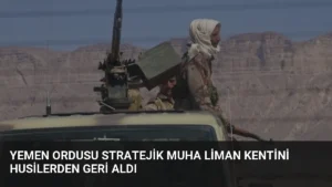 Yemen Ordusu Stratejik Muha Liman Kentini Husilerden Geri Aldı